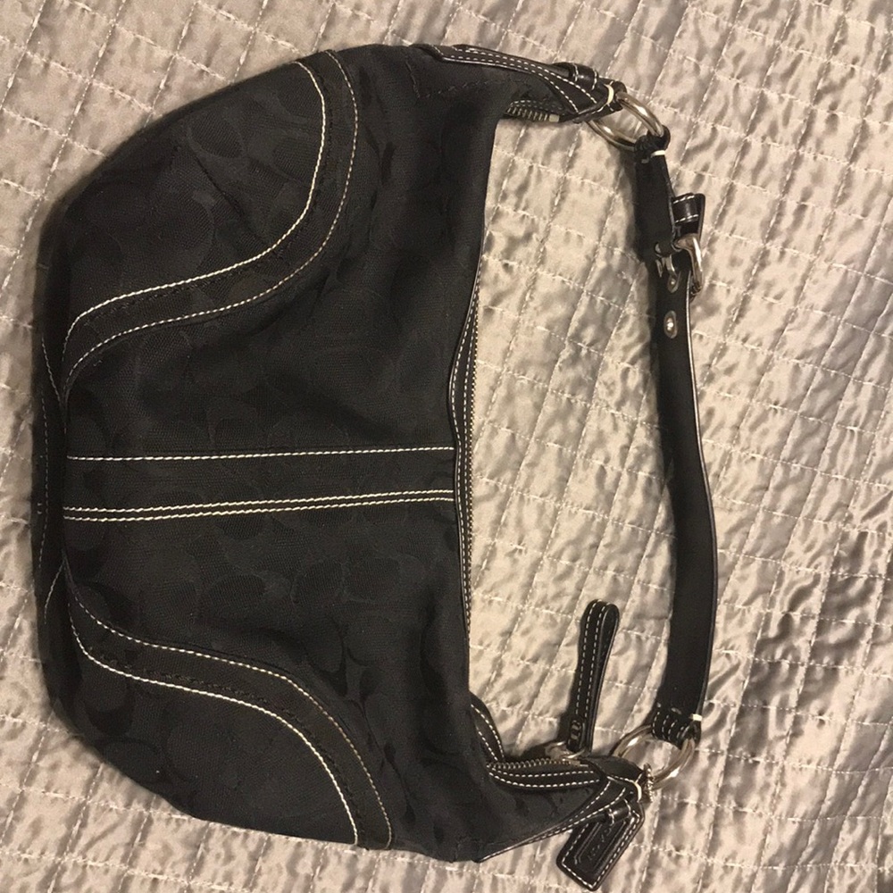 Coach mini hobo bag